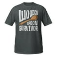 thumbnail image 1 of Wooden Spoon Survivor Champion Funny Novelty T-Shirt (Dark Heather, 2XL), 1 of 2