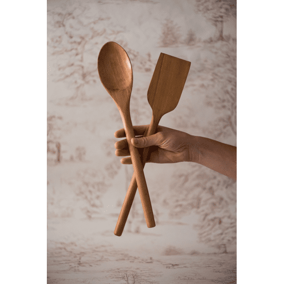 Wooden Spoon and Spatula Set