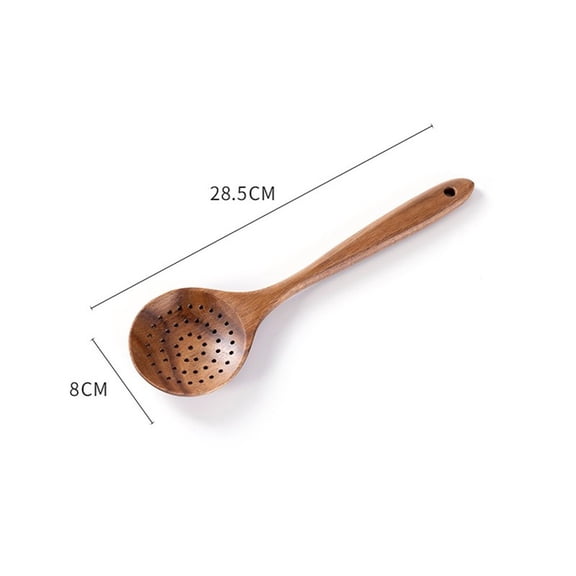 Wooden Spoons For Cooking Kitchen Nonstick Bamboo Cooking Utensils Set Durable And Healthy Bamboo Wooden Spatula Spoon