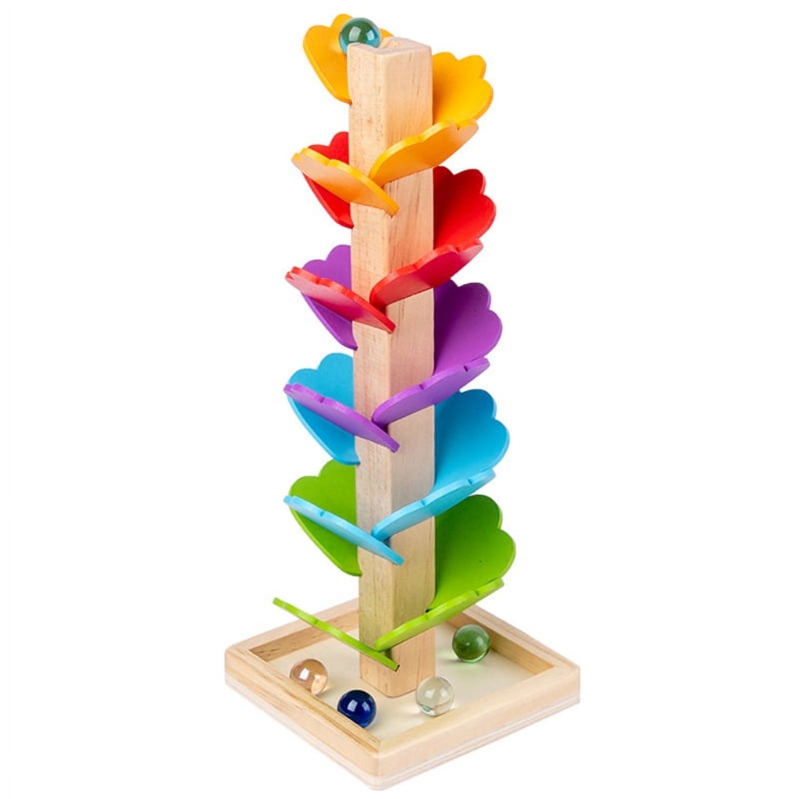 Wooden Stacking Block Tree Building Blocks Brain Developmental Bead