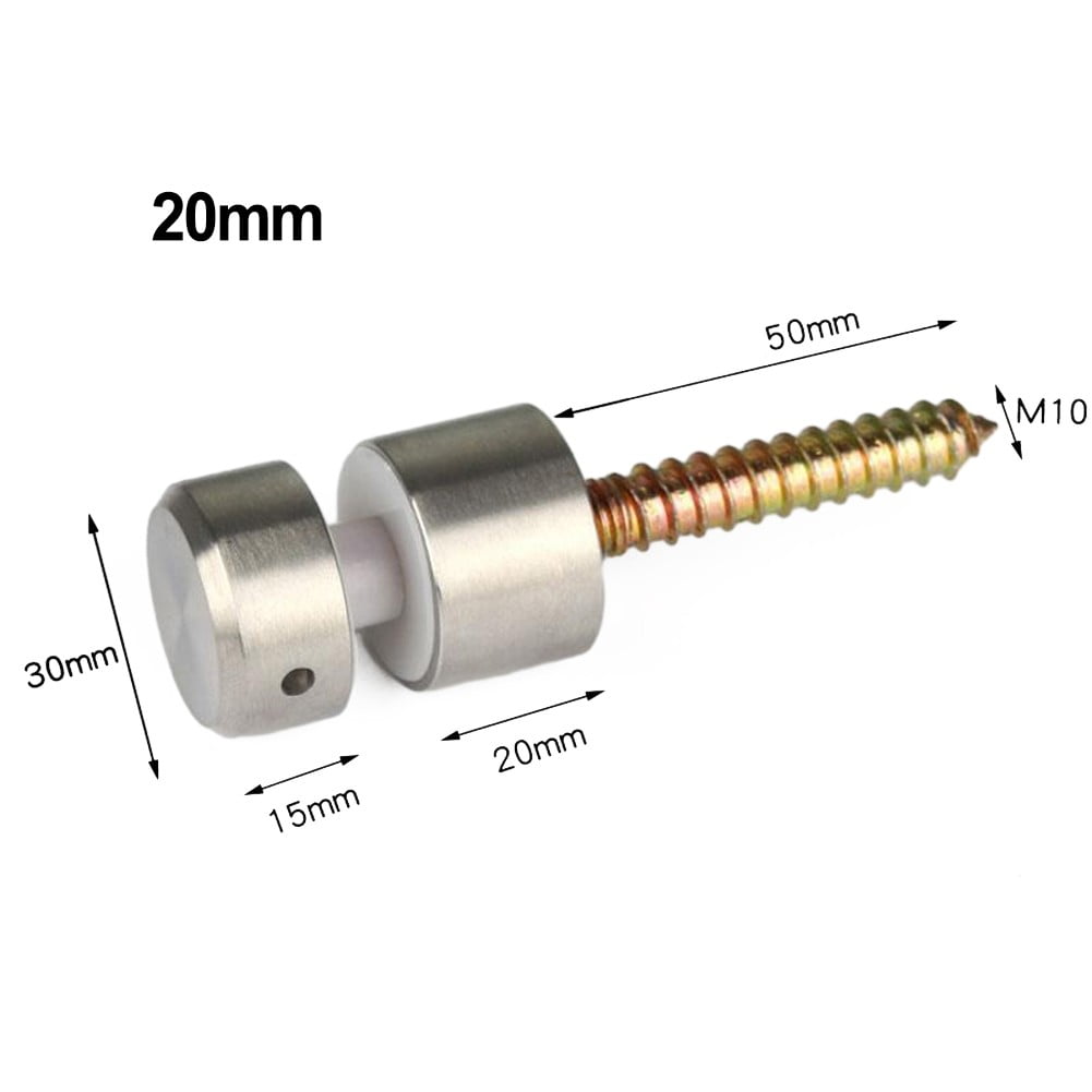 Wooden Stair Side Accessories Wooden Screws Glass Nails Pendant