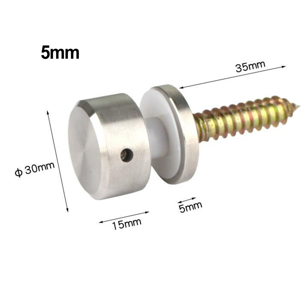 Wooden Stair Side Accessories Wooden Screws Glass Nails Pendant