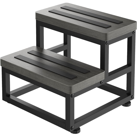 Wooden Step Stools for Adults Kids, Heavy Duty Stepping Stools Wooden Bed Step Stools for High Beds, Bedside Foot Stool Capacity, Kitchen, Bed, RVS Step,