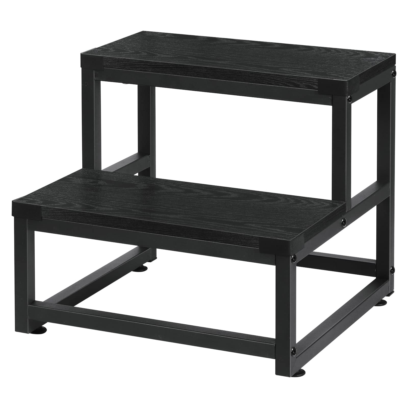 Wooden Step Stools for Adults Kids, Kitchen Step Stools, Heavy Duty 2