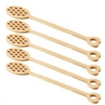 thumbnail image 1 of Wooden Stirring Spoon H-Oney Spoon Honeycomb, , Stirring Stick Spoon, Hand Mixer C, 1 of 9