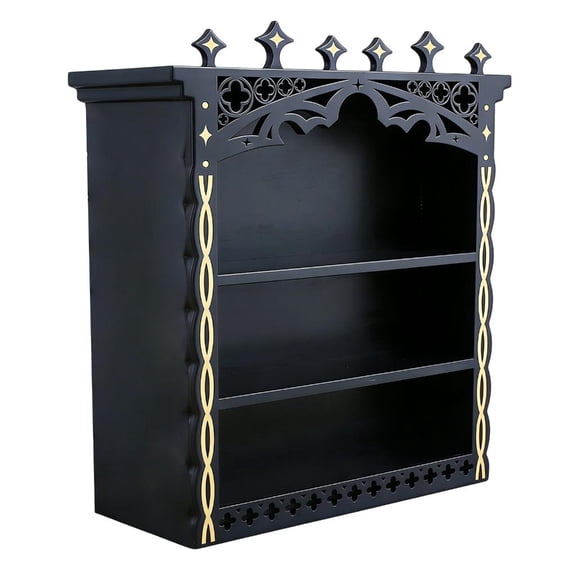 Wooden Stones Rock Storage Holders Trinkets Organizers Spiritual Home Decors Gothics Crystal Display Shelf for Wall