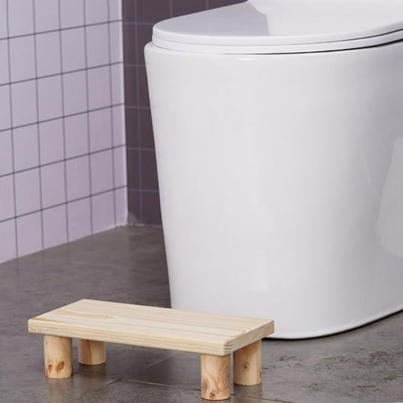 Wooden Stool Small Bedside Step Stool Shower Stool Stool Bathroom Stool Square Foot Stool Camping Potty Wood Footstool Child Simple Stool