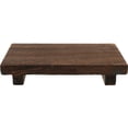 thumbnail image 1 of Wooden Stool Tray Small Base Kitchen Sink Modern Bathroom Decor Pedestal Stand for Plants, 1 of 6