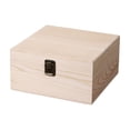 thumbnail image 1 of Wooden Storage Box with Lid, Small Wooden Box for Desk Organization, Natural Wood Storage Container for Home Office Supplies and Everyday Essentials, 1 of 6