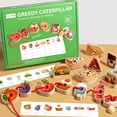 thumbnail image 1 of Wooden Stringing Beads Game, Beech Wood Educational Toy, Color Learning Puzzle, Fine Motor Skills Training, Logical Thinking Activity, Montessori Learning, Bead Threading Toy, 1 of 9