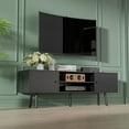 Wooden TV Stand for 60/65 inch TV Modern Rustic Entertainment Center