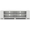 thumbnail image 1 of Wooden TV Stand with 8 Open Shelves for TVs up to 65 Inch Flat Screen, 1 of 11