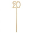 thumbnail image 1 of Wooden Table Numbers 1-25 Event Decor Set, 1 of 8