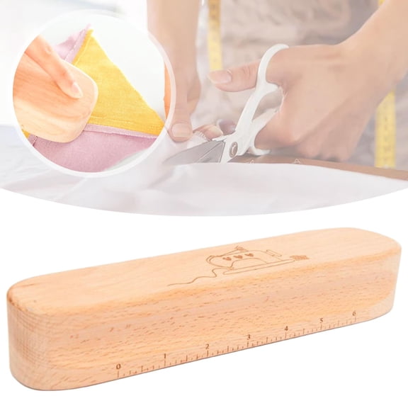 Wooden Tailors Clapper Handheld Clapper for Sewing Creases Ironing Patchwork