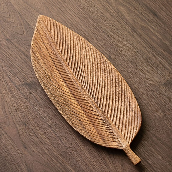 Wooden Tea Tray, Dry Tea Tray with Cup Storage, Multifunctional Tray for Tea Brewing, Fruit and Candy Storage, Elegant Wooden Tray for Home