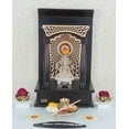 thumbnail image 1 of Wooden Temple For Home /Temple With LED Lights / Wall Hanging Pooja Temple /Pooja Chowki For Home / Pooja Mandap /Pooja Mandir For Home, 1 of 5