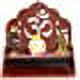 Wooden Temple Home Wooden Temple Mandir Pooja Ghar For Home Handcrafted Mandir Art Painted Temple Indian Hindu Decoration Puja Temple Bhagwan Diwali, Navratri By SEASOL. Brown