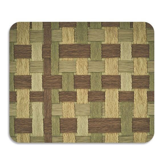 Wooden Texture Pattern Diatomaceous Earth Water Absorbent Mat, Anti-Slip Rubber Backing, 15.7" x 11.8"