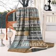 thumbnail image 1 of Wooden Texture Word Blanket Birthday Gift for Women - Luxurious 50x60 Birthday Blanket - Fabulous Gift Idea for Women and Men, 1 of 5