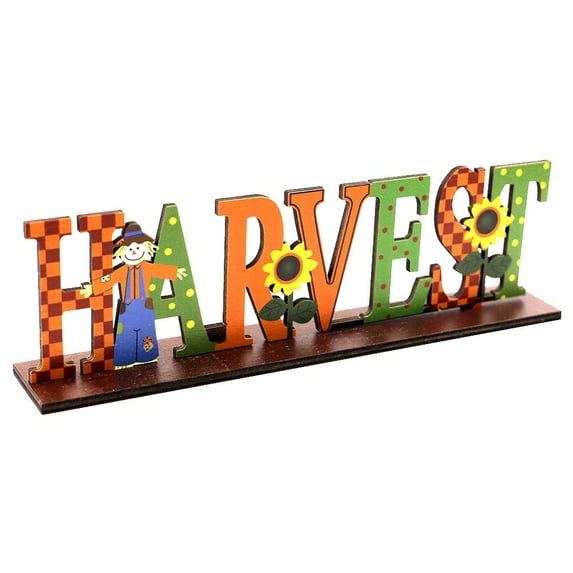 Wooden Thansgiving Fall Table Decoration,Thansgiving Table Centerpieces Fall Signs Happy Fall Y'all Party Harvest Pumpkins for Table Fall Decor Fall Decor Tier Tray Fall Wooden Sign