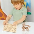 Wooden Threedimensional Building Toy Puzzle Toys For Boy Goodie