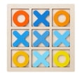 thumbnail image 1 of Wooden Tic Tac Toe Game for Kids (5.7"x5.7") | Wood XOXO Table Games -Birthday Return Gift, Xo X o Puzzle Board Game for Adults- Useful, Small Mini, Office| X and O Indoor Café Game Zone, 1 of 8