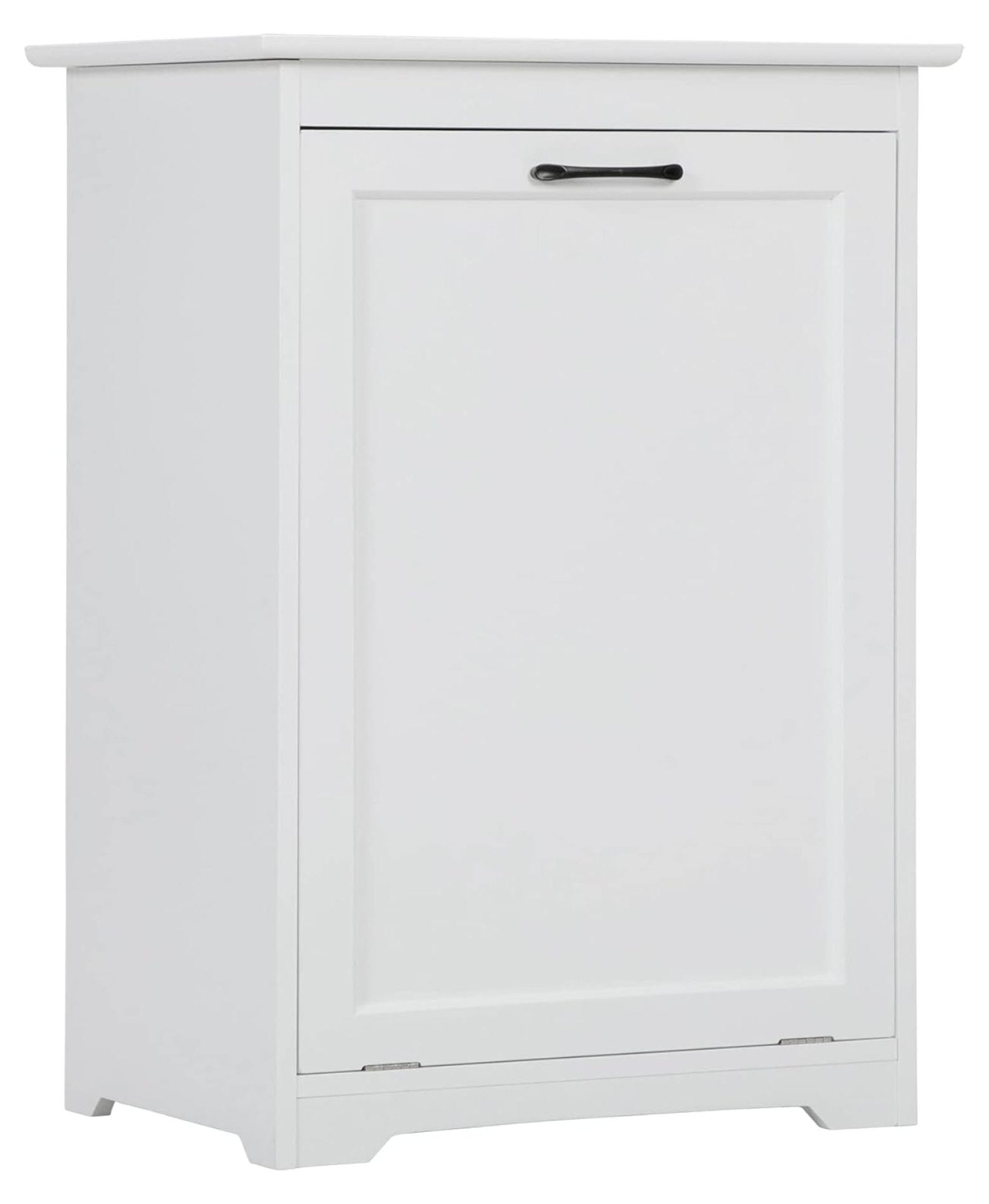 Wooden Tilt Out Trash Kitchen Trash Can Rack Garbage Recycling