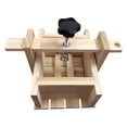 thumbnail image 1 of Wooden Tofu Cheese Maker Press, Paneer Cheese Mold, DIY Homemade Tofu Stamper, Easy-to-Use Tofu Making Tool for Kitchen, Home Cooking, 1 of 2