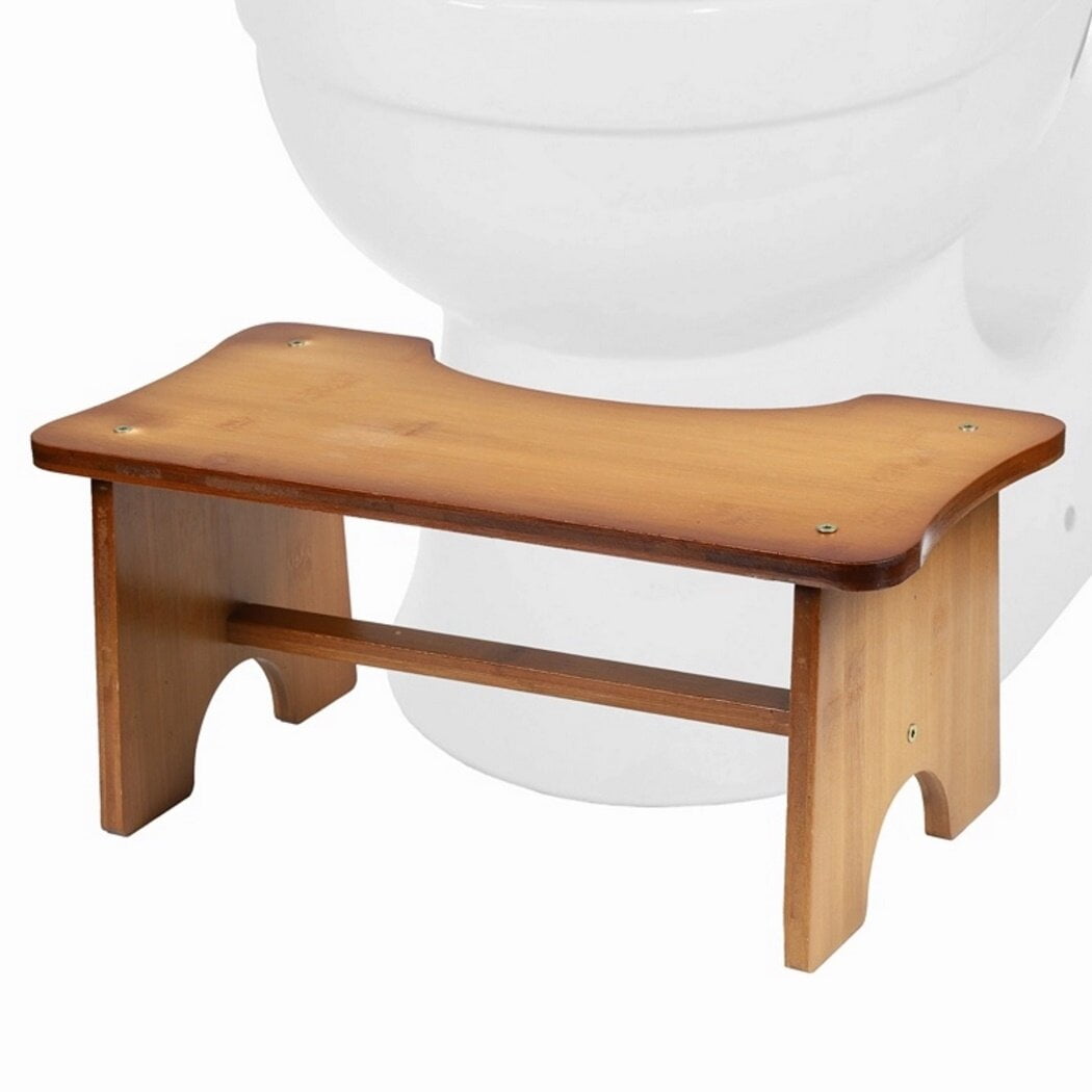 Wooden Toilet Stool, Squatting Toilet Step Stool, Physiological Wooden