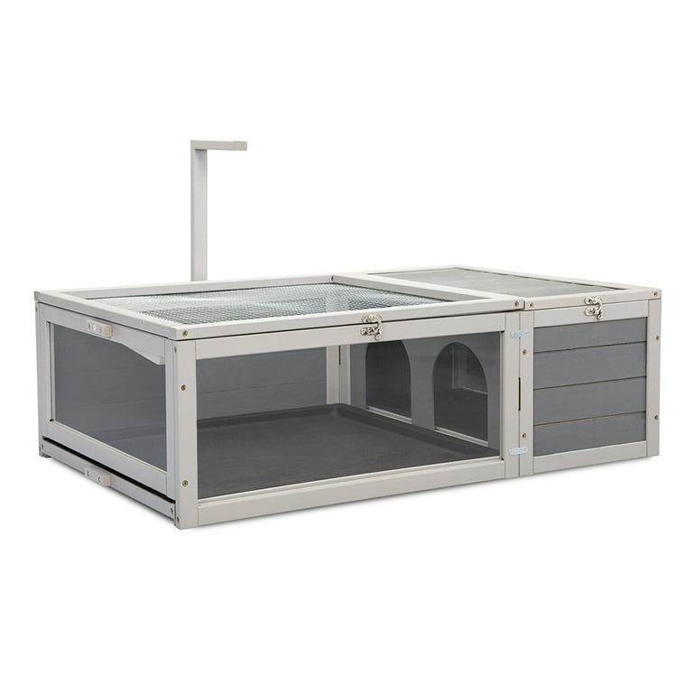 Wooden Tortoise House Large Tortoise Habitat Indoor Outdoor