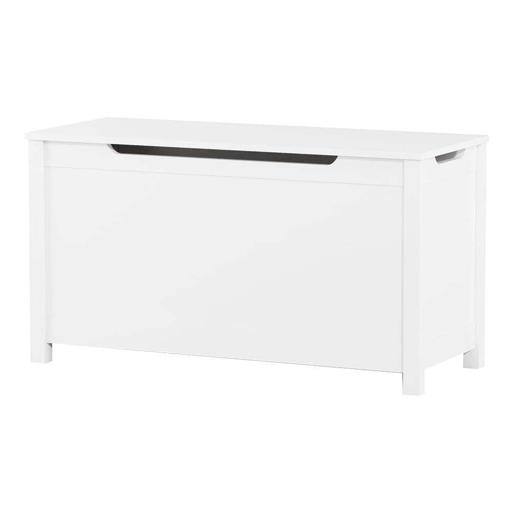 Wooden Toy Box Storage With Safety Hinge, Lid Storage Bench For Bedroom