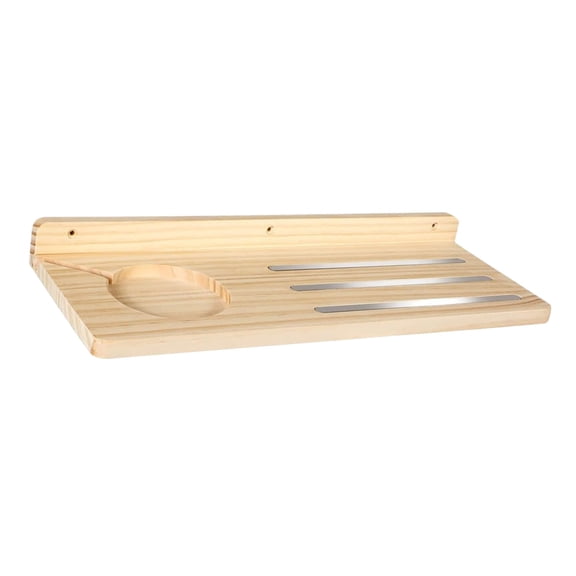 Wooden Toy Organizers Wall Mount Shelf for Dolls with High Capacity Secure Magnets Easy Mounting Holds 36