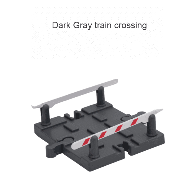 Wooden Train Track Accessories Cross Railway Toys Train Scene Layout ...