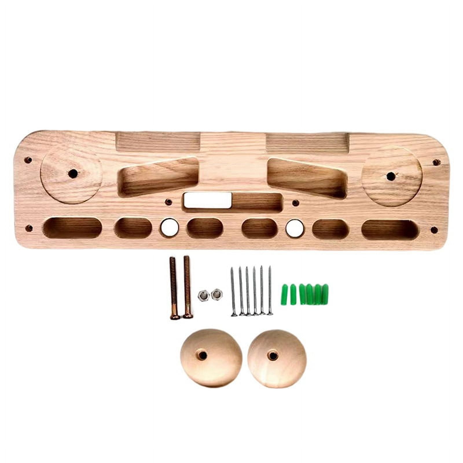 Wooden Training Board/Rock Climbing Fingerboard/Sports Fitness Trainer Rock Climbing Trainer Equipment Building Core