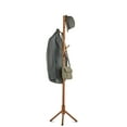 thumbnail image 1 of Wooden Tree Coat Rack Stand, 6 Hooks - 3 Adjustable Sizes Free Standing Coat Rack, Hallway / Entryway Coat Hanger Stand for Clothes, Suits, Accessories, 1 of 7