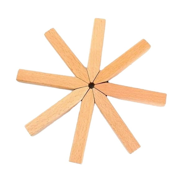 Wooden Tree Trivet Wooden Trivets for Hot Dishes Tree Shape Trivet Set for Teapot Hot Pots Ncorporate Art Into Your Life