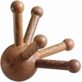 thumbnail image 1 of Wooden Trigger Point Massage Tool,Spider Shape 5 Legs Massager,Scalp Massager Scraping Tool for Back,Neck,Shoulder and More, 1 of 6