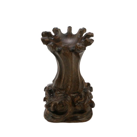 Wooden Tripod Stand for Crystal Sphere Abalone Shell Trinket Dish Home Decor 40mm Inner Diameter 90mm Height