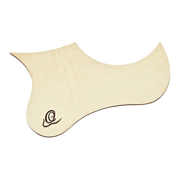 Ortega Guitars Wooden Ukulele Pickguard Fits Concert & Soprano-Flamed Maple, OWPSC-FMA