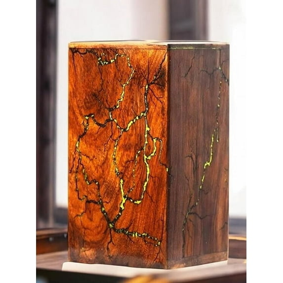 Wooden Urn For Ashes Antique Rosewood Cremation Urn For Ashes Funeral Urn Keepsakes Urn Burial Urn For Ashes Adults Urn For Ashes