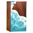 thumbnail image 1 of Wooden Urn for Human Ashes - Memorial Urn for Adult Male/Female, Pet, Dog & Cat Ashes - 540 Cu/in Capacity - Cremation Box for Home Display or Burial, 1 of 7