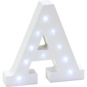 Wooden Vintage LED Marquee Letter A