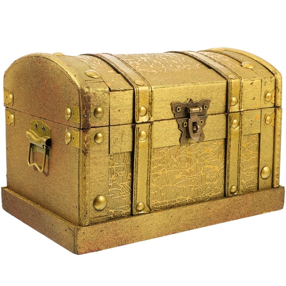 LITINKIMI Jewelry Chest with Lock Metal Wedding Memory 1Pack