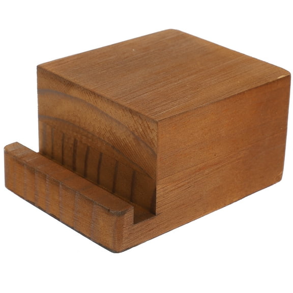 RENACLIPY Wooden Vinyl Record Organizer, Simple Design Album Storage Rack for Display and , 1 Set