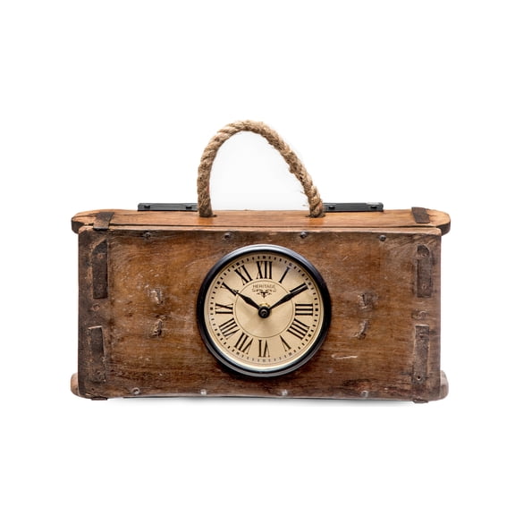 Wooden Wall Clock made from defunct Brick Mold
