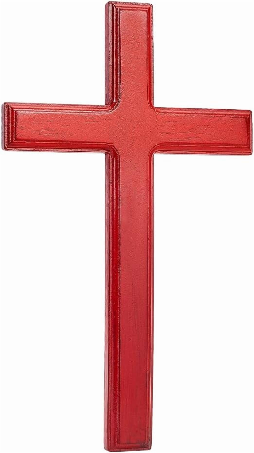 Wooden Wall Decoration 11.81x6.77 Inch Crucifix Handmade Wood Hanging ...