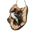 thumbnail image 1 of Wooden Wall Hanging Decor – Rustic Bird Ornament For Porch, Balcony, And Home Wall, 1 of 8