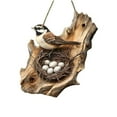 thumbnail image 1 of Wooden Wall Hanging Decor – Rustic Bird Ornament For Porch, Balcony, And Home Wall, 1 of 8