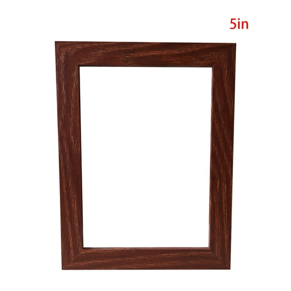 Wooden Wall Picture Frame Living Room Bedroom Hallway Scene Photo Family Photograph Storage Frame A4