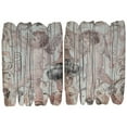 thumbnail image 1 of Wooden Wall Plaques, Multicolor, Set Of 2 - Saltoro Sherpi, 1 of 2